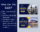 Canva template for Real estate desktop/mobile fanpage, group, event cover blue gradient and yellow. Anyone in the real estate business, Hotels and Resorts, Luxury restaurants, Travel services. Impressive design