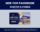 Canva template for Real estate desktop/mobile fanpage, group, event cover blue gradient and yellow. Anyone in the real estate business, Hotels and Resorts, Luxury restaurants, Travel services. Impressive design