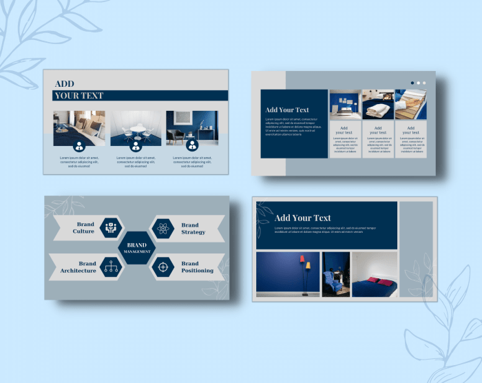 40 Canva template for Brand Strategy Presentation slide white, gray, blue, Anyone in the business, startup template, Brand Strategy, furniture