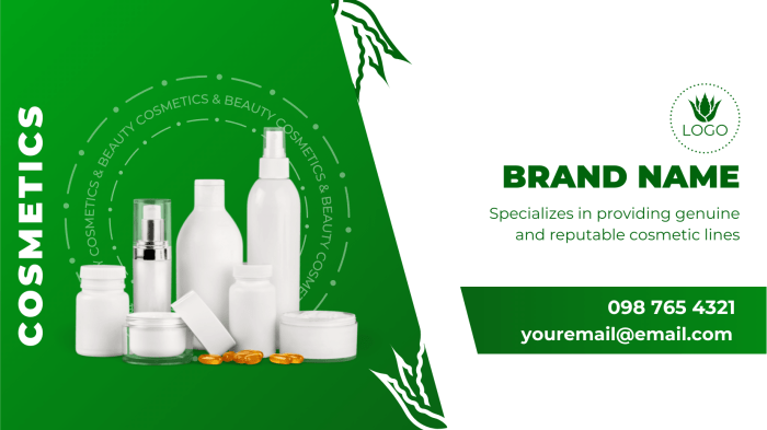 Canva design for Cosmetic & beauty desktop/mobile fanpage, group, event cover green gradient. Anyone in the beauty industry, Makeup industry, Skincare cosmetics, Hair salons ,Beauty salons, Sp