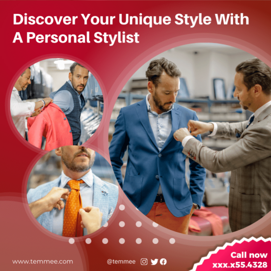 Discover Your Unique Style With A Personal Stylist Facebook, Instagram, Linkedin post template