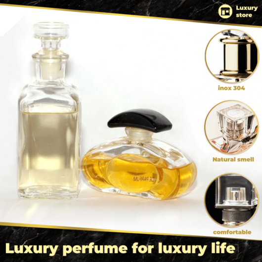 Luxury perfume Canva Facebook, Instagram portrait post template