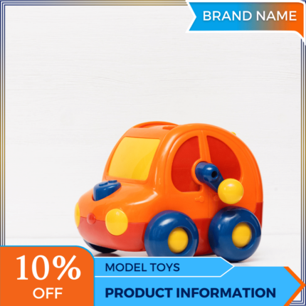 Mẫu Canva quảng cáo Đồ chơi & Trò chơi màu cam và xanh lam cho bài đăng trên mạng xã hội và thương mại điện tử