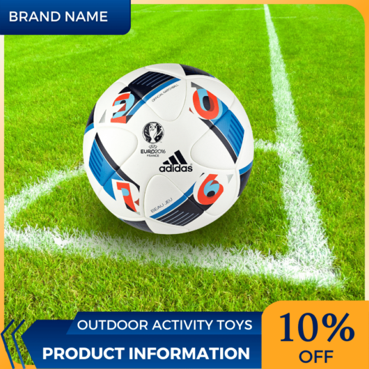 Mẫu Canva quảng cáo Đồ chơi & Trò chơi màu cam và xanh lam cho thương mại điện tử và phương tiện truyền thông xã hội, bài đăng trên thị trường