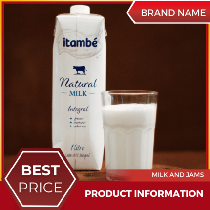 Maroon Mẫu Canva quảng cáo sữa và mứt cho thương mại điện tử và bài đăng trên mạng xã hội