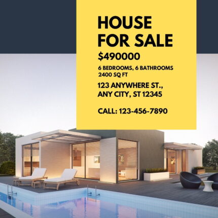 House for Sale Vừa được niêm yết Quảng cáo Bất động sản Bất động sản Bài đăng Instagram
