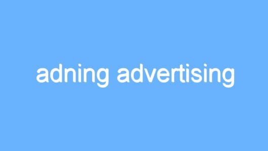 adning advertising