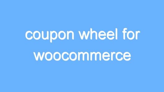 coupon wheel for woocommerce