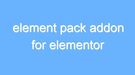 element pack addon for elementor
