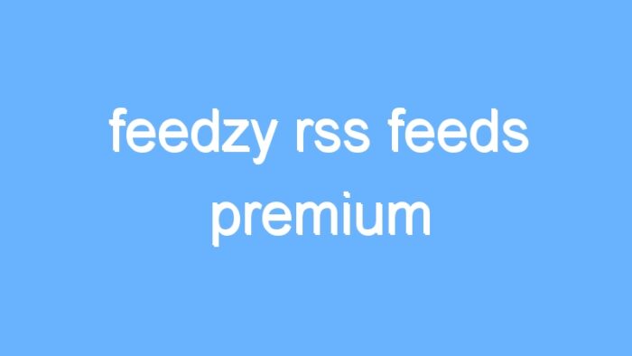 feedzy rss feeds premium