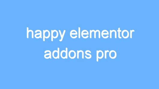 happy elementor addons pro