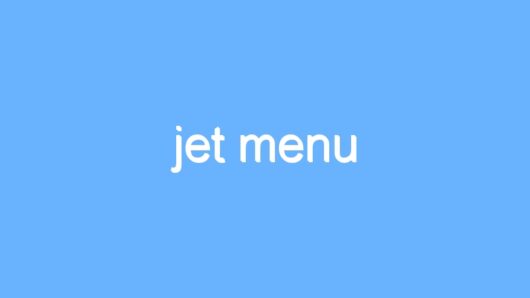 jet menu