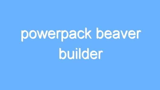 powerpack beaver builder