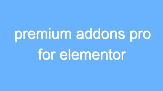 premium addons pro for elementor