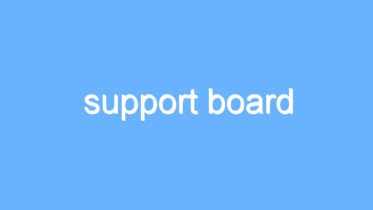 support board