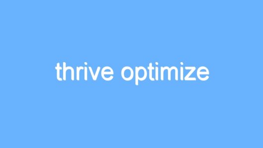 thrive optimize