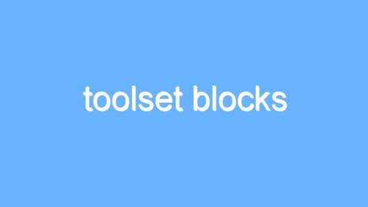 toolset blocks