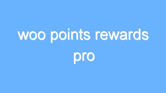 woo points rewards pro