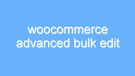 woocommerce advanced bulk edit