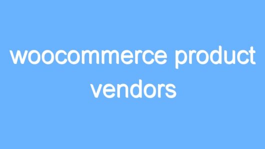woocommerce product vendors
