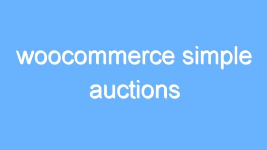 woocommerce simple auctions