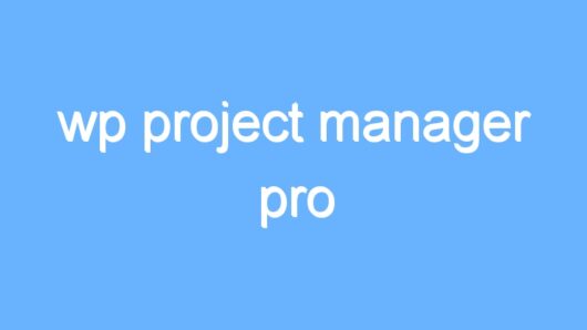 wp project manager pro