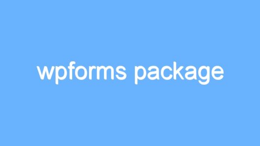 wpforms package