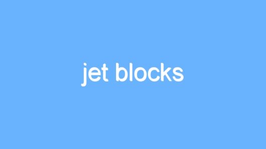 jet blocks